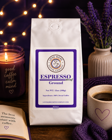 Decaf ground espresso